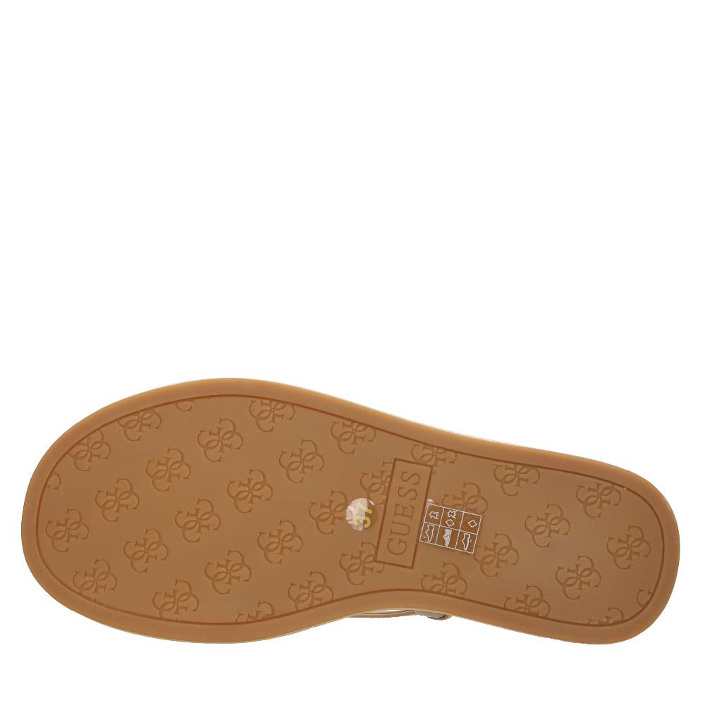GUESS Sandali con zeppa in pelle Offerta speciale della fabbrica