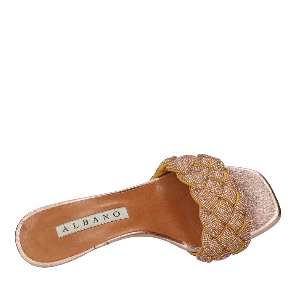 ALBANO Mules in strass Discount Store per i nuovi prodotti
