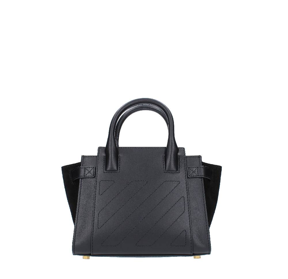 OFF-WHITE Borsa Tote City in pelle Grandi sconti