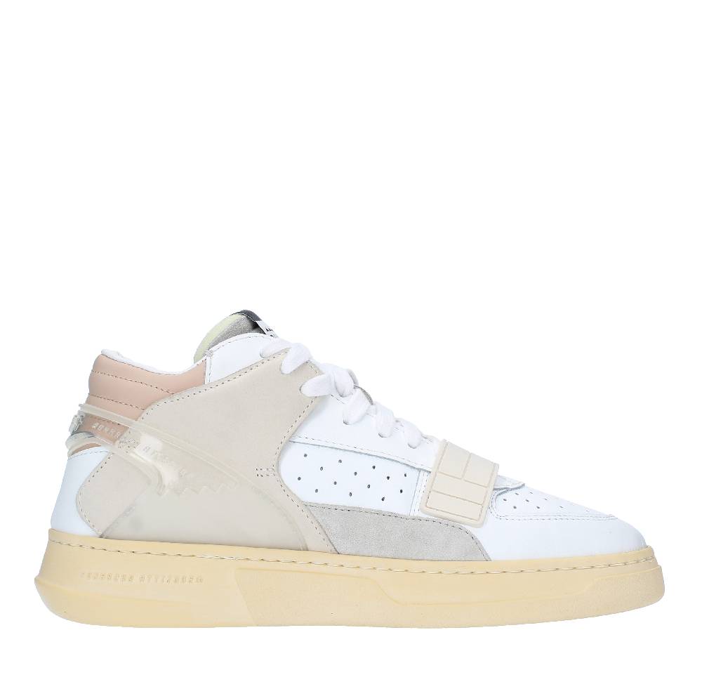 RUN OF Sneakers modello MID COMBI-CP RUN OF in pelle camoscio Super Saving Price