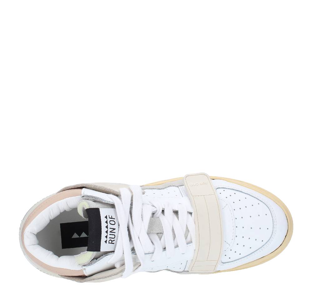 RUN OF Sneakers modello MID COMBI-CP RUN OF in pelle camoscio Super Saving Price