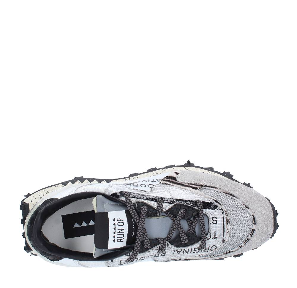 RUN OF Sneakers modello SHUTTLE RUN OF in pelle camoscio e tessuto Offerta settimanale