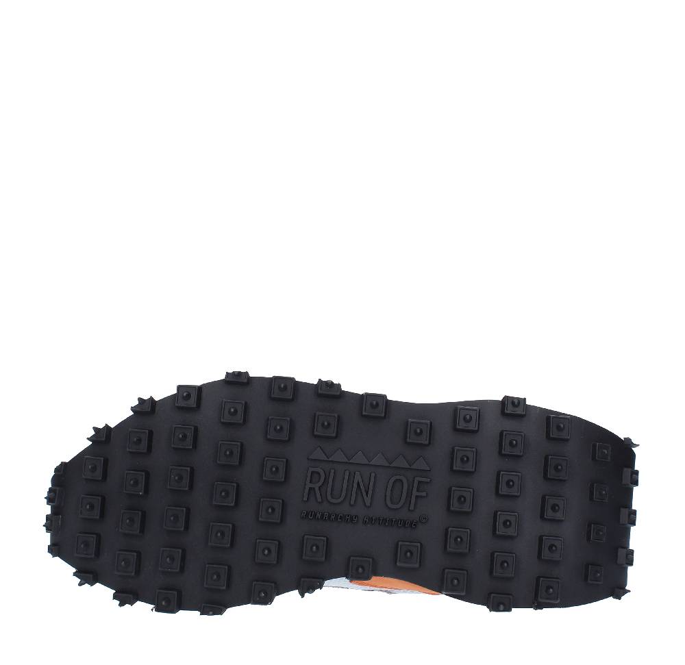 RUN OF Sneakers modello 9377RO-1 RUN OF in pelle camoscio e tessuto Ritorno libero