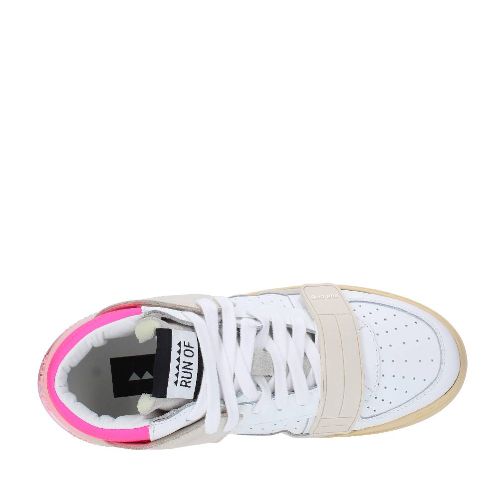 RUN OF Sneakers modello MID COMBI-RF RUN OF in pelle camoscio e tessuto Ultimi tre giorni