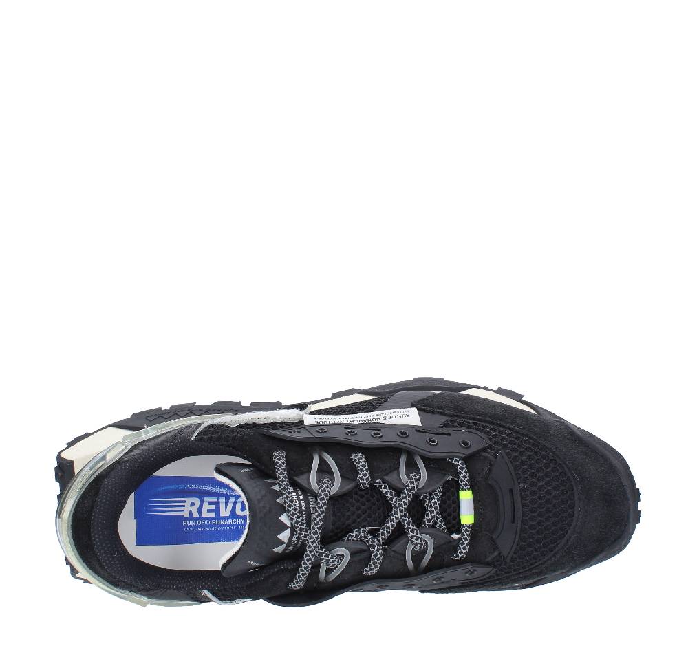 RUN OF Sneakers modello REVOLT RUN OF in camoscio e tessuto Latest stili