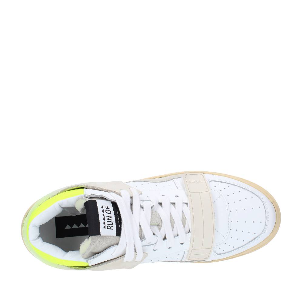 RUN OF Sneakers modello MID COMBI-GF RUN OF in pelle camoscio e tessuto Promozione temporanea