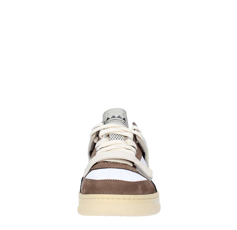 RUN OF Sneakers modello ERRANT MID RUN OF in pelle camoscio e tessuto Fino al 50% di sconto