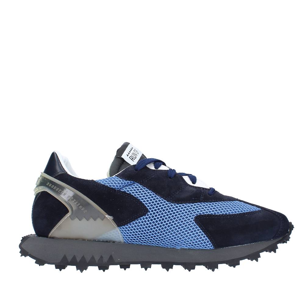 RUN OF Sneakers modello 40039M RUN OF in camoscio e tessuto Discount Store per i nuovi prodotti