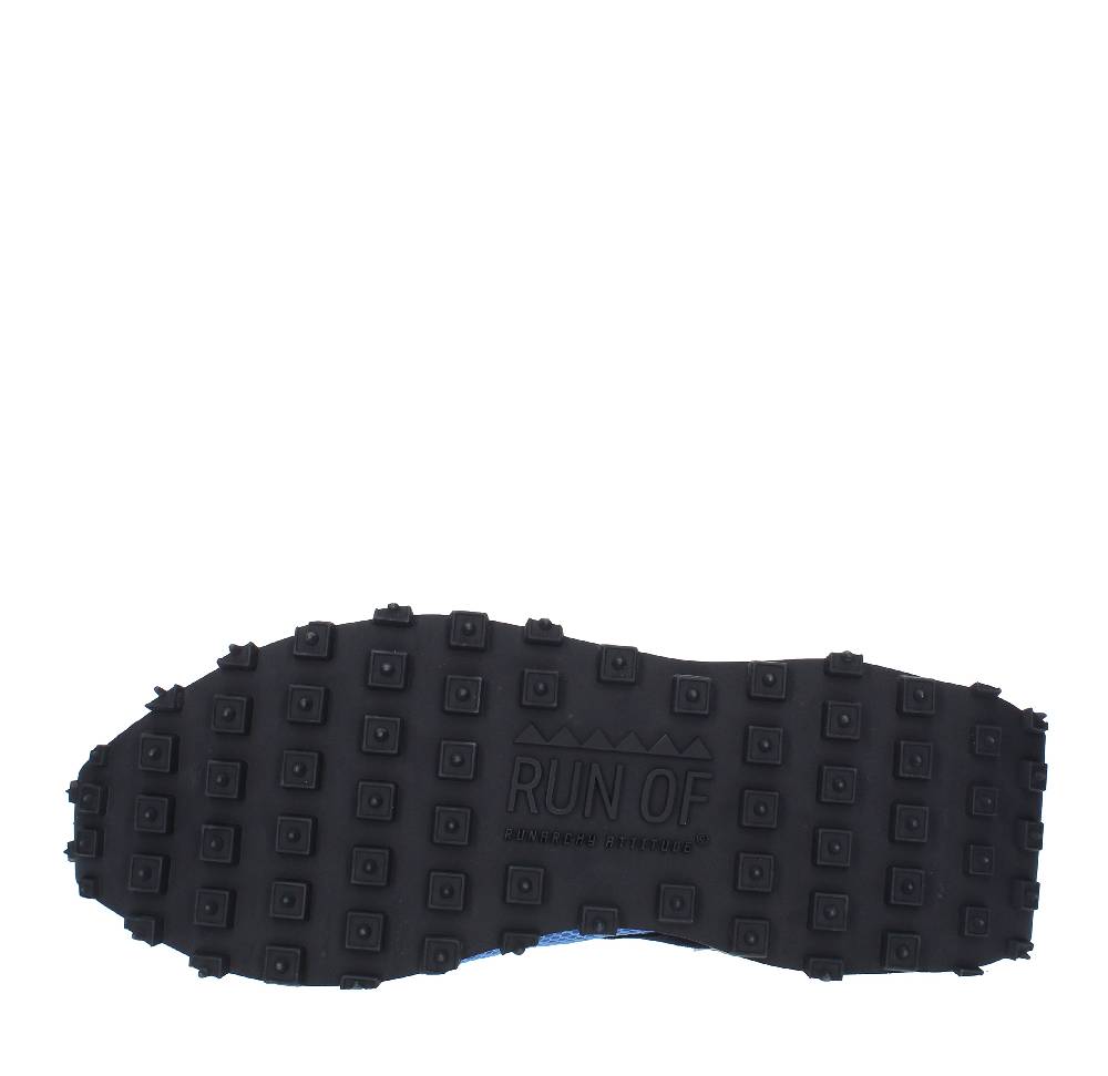 RUN OF Sneakers modello 40039M RUN OF in camoscio e tessuto Discount Store per i nuovi prodotti
