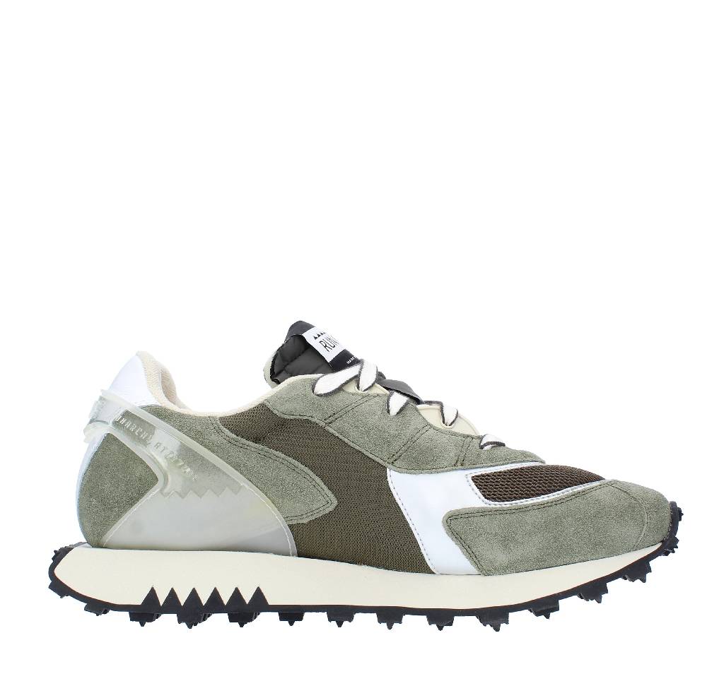 RUN OF Sneakers modello BUND RUN OF in camoscio e tessuto Solo un giorno rimasto