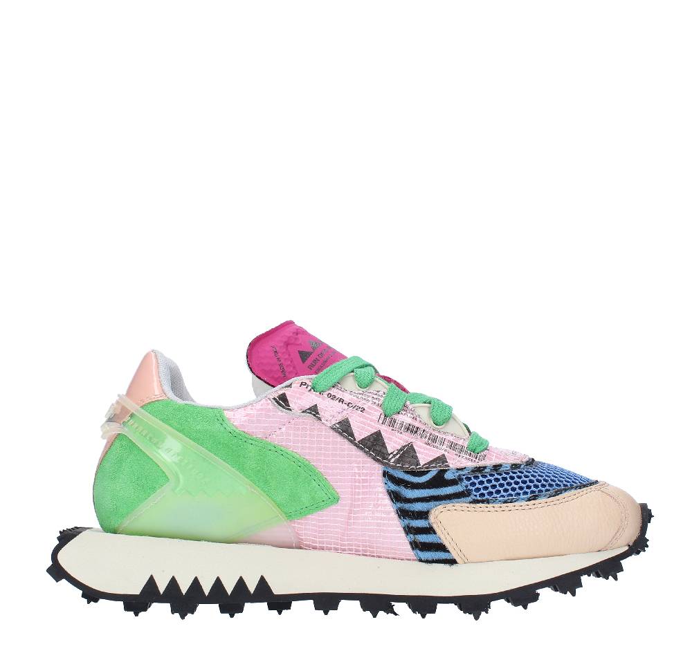 RUN OF Sneakers modello RO-1 HAMBURG RUN OF in pelle camoscio e tessuto 50% di sconto con spedizione gratuita