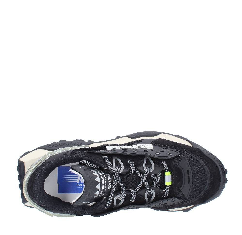 RUN OF Sneakers modello REVOLT RUN OF in camoscio e tessuto Limitato a 3 giorni