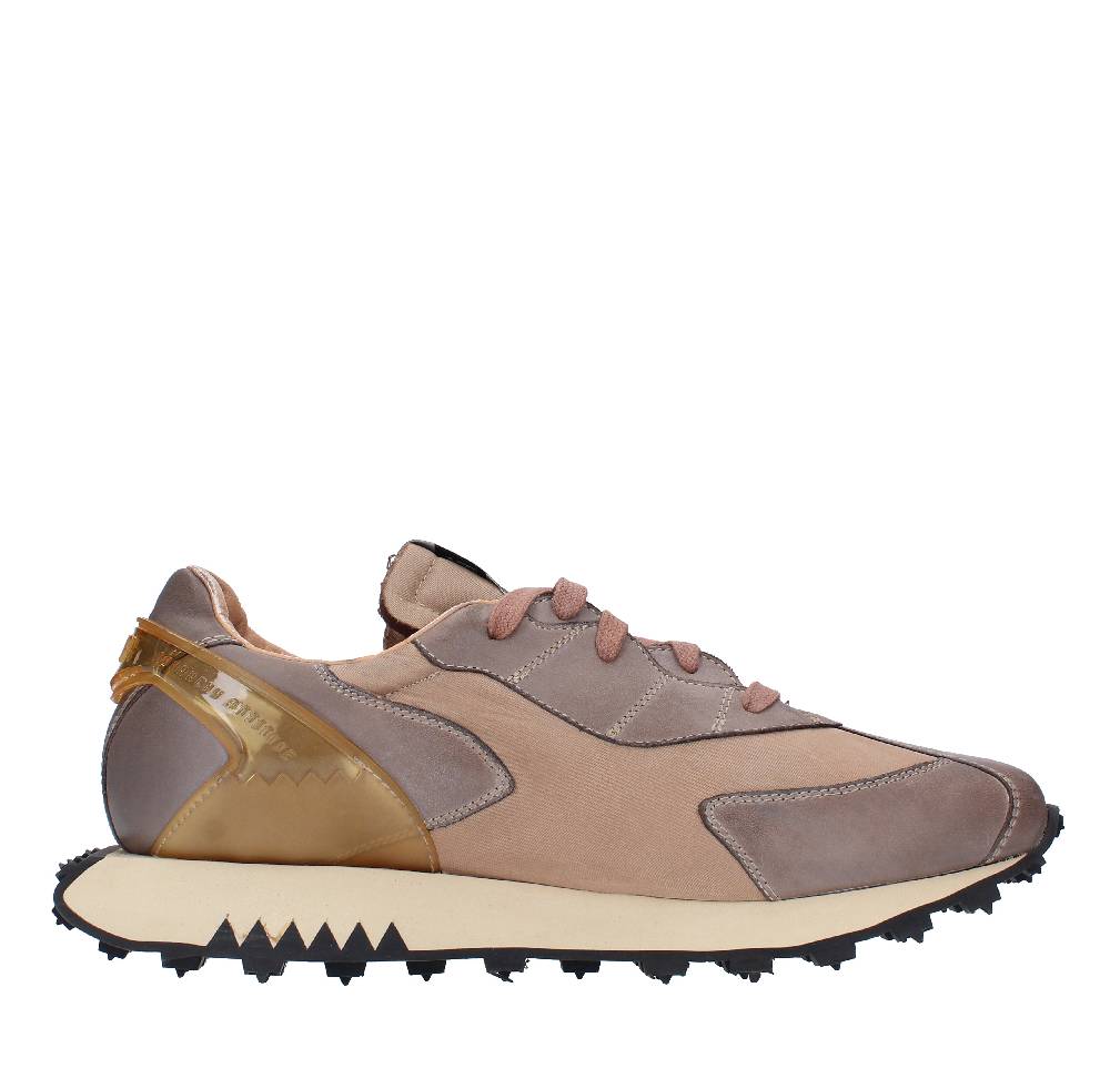 RUN OF Sneakers modello VINTAGE RUN OF in pelle e tessuto 50% di sconto per tempo limitato