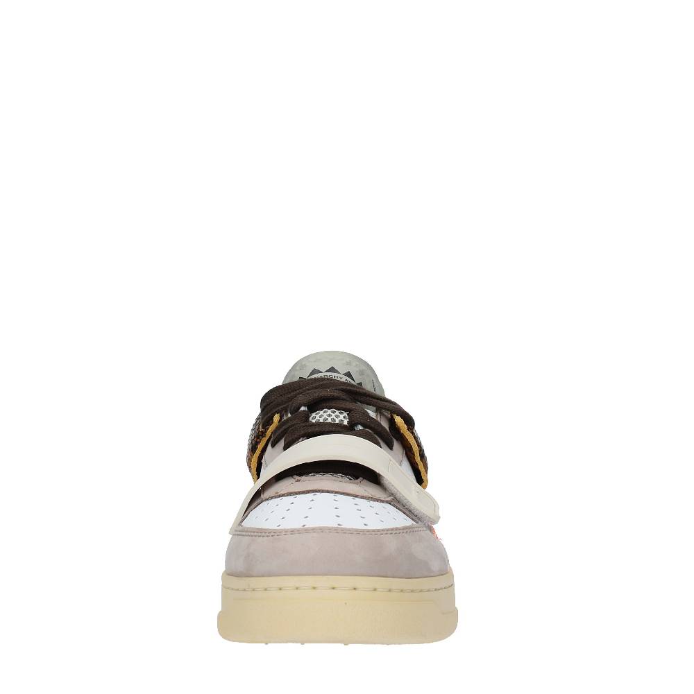 RUN OF Sneakers modello KLAUS W RUN OF in Pelle camoscio e tessuto Italy