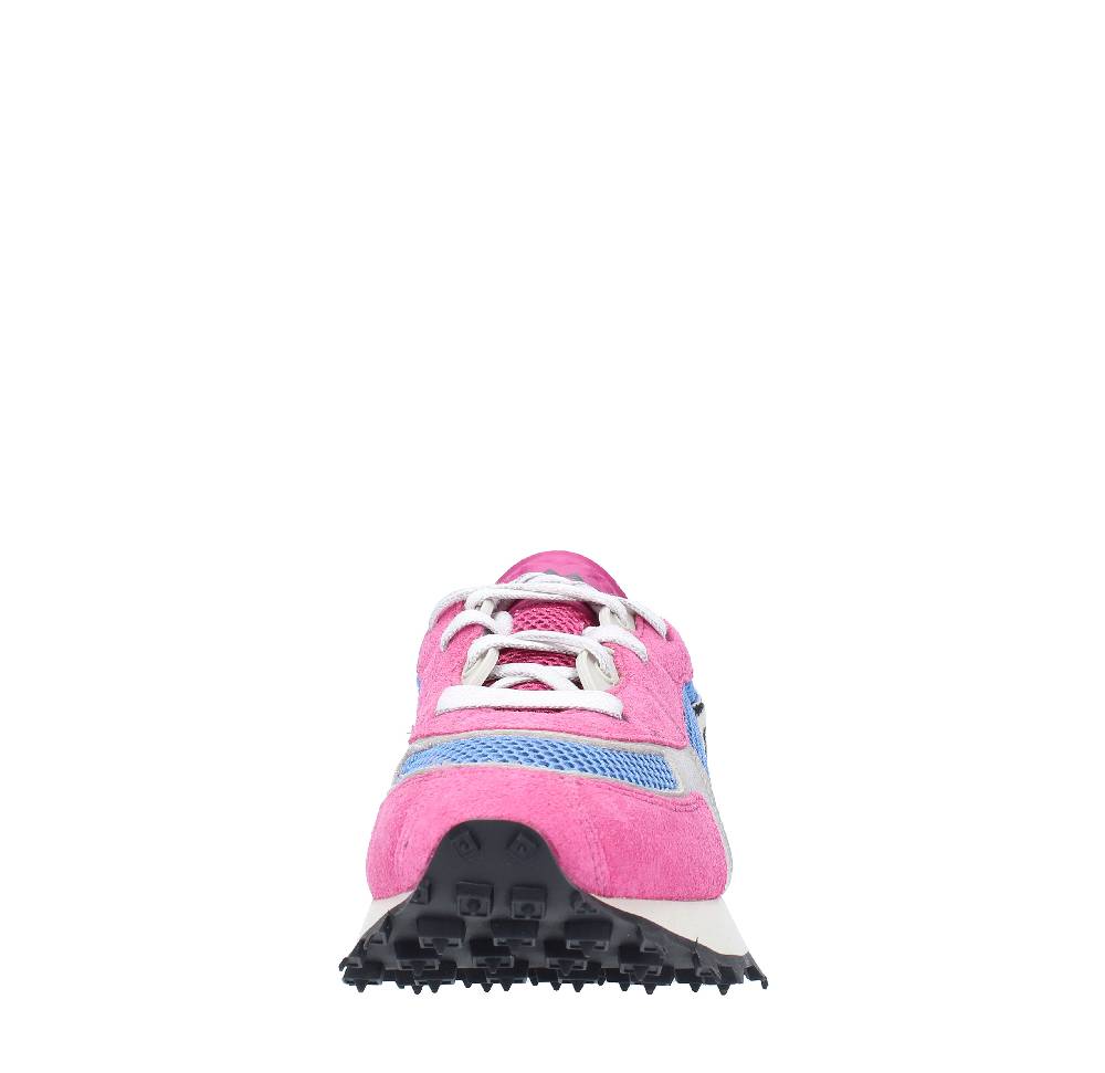 RUN OF Sneakers modello PUNK ZEBRA RUN OF in camoscio pelle e tessuto In Linea