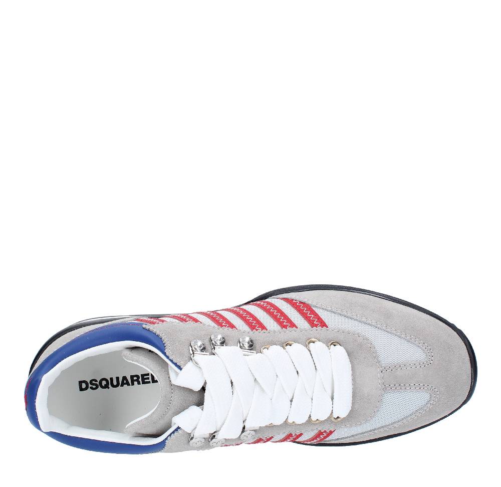 DSQUARED2 Sneakers DSQUARED2 modello ORIGINAL LEGEND in camoscio, pelle e tessuto Soddisfazione Garantita