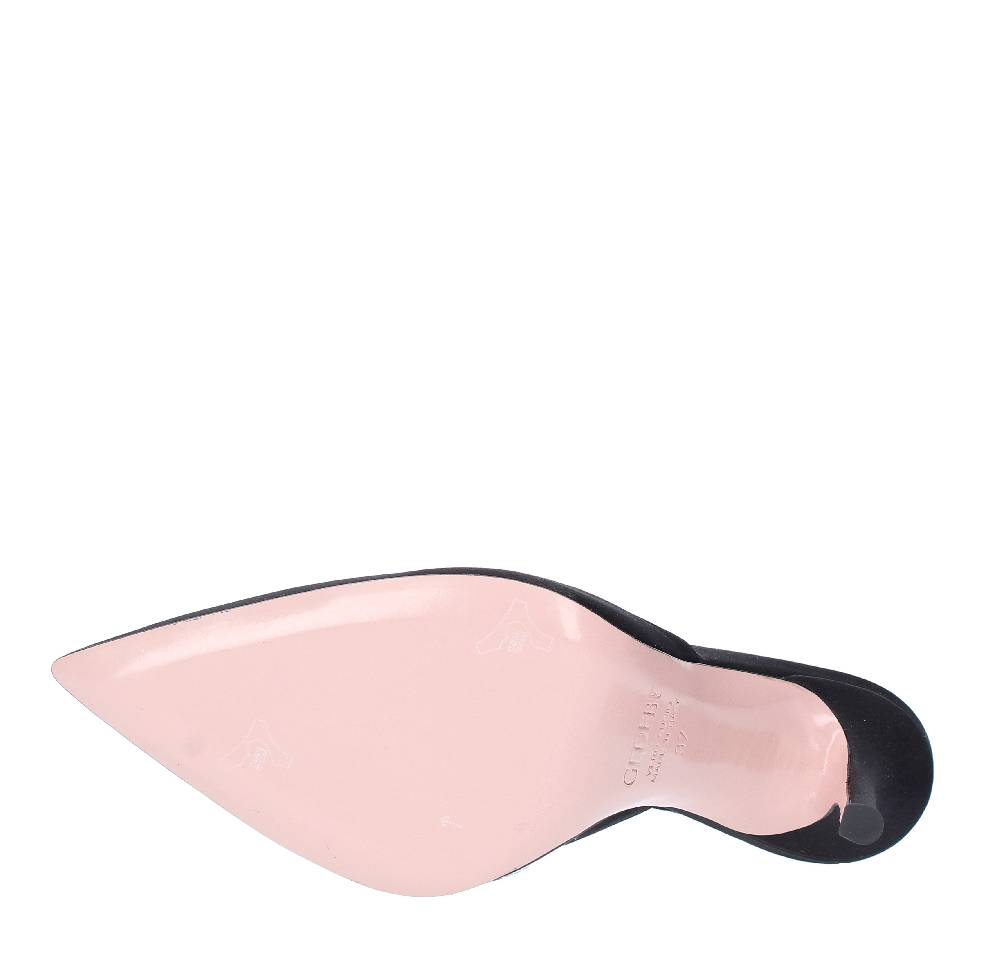 GEDEBE Décolleté slingback GEDEBE modello VIOLA in raso e strass Novità