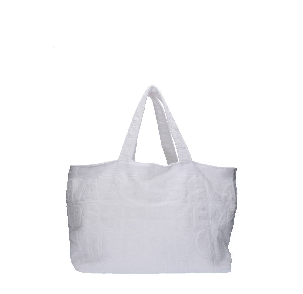 DSQUARED2 Borsa da mare in tessuto Sconto