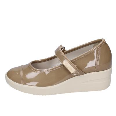 scarpe donna AGILE by RUCOLINE ballerine beige vernice 242 A ULTRA BE599 In Linea
