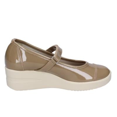 scarpe donna AGILE by RUCOLINE ballerine beige vernice 242 A ULTRA BE599 In Linea