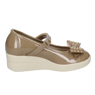 scarpe donna AGILE by RUCOLINE ballerine beige vernice 242 A ULTRA BE597 Promozione
