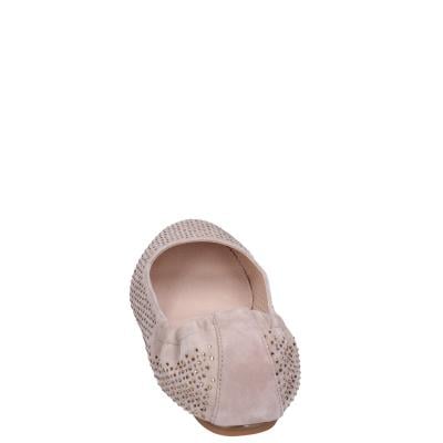 scarpe donna CAFè NOIR ballerine beige camoscio strass MEL501 BF513 Soddisfazione Garantita