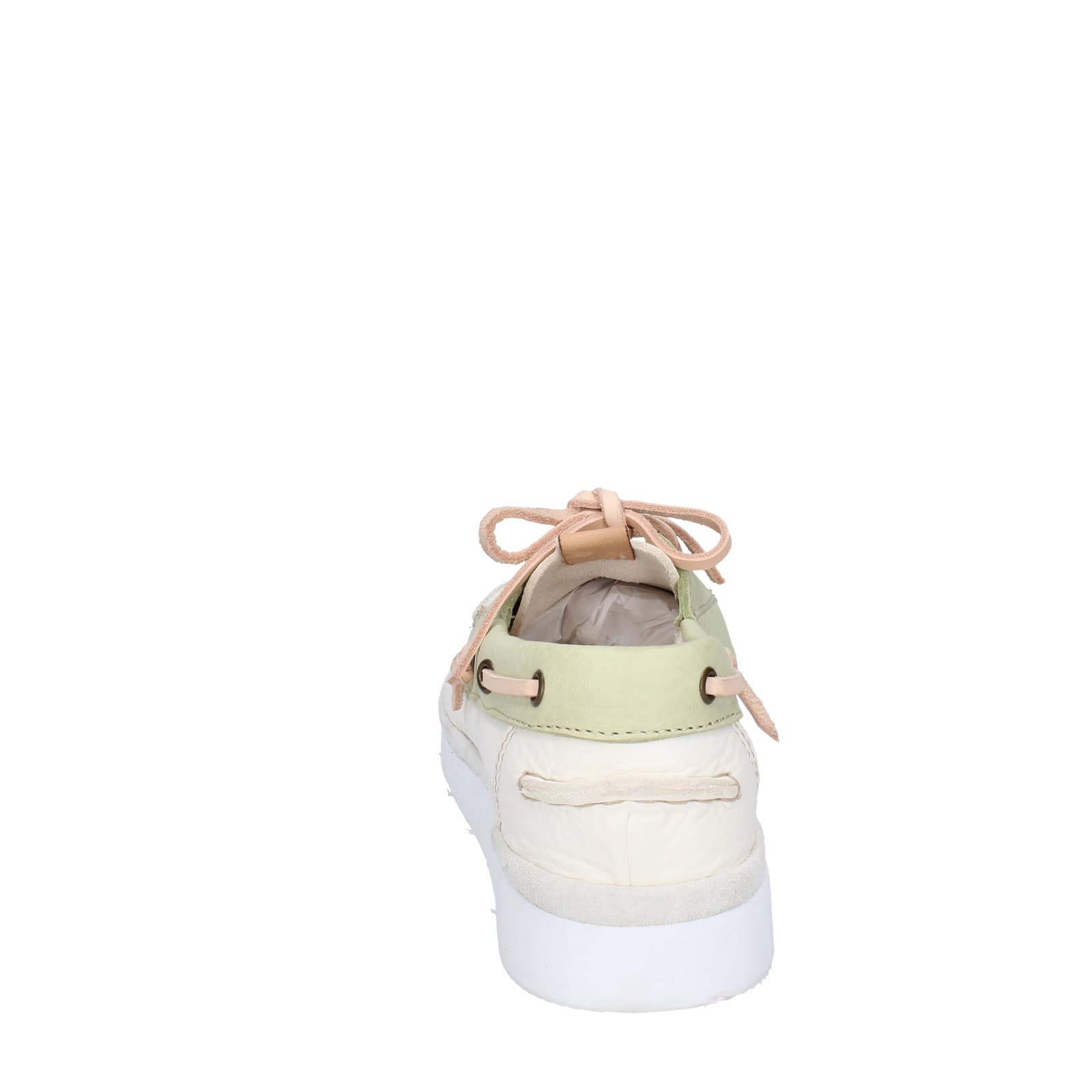 scarpe donna MOMA classiche bianco pelle verde 1AS407-YAC2 EZ870 Promozione Limitata