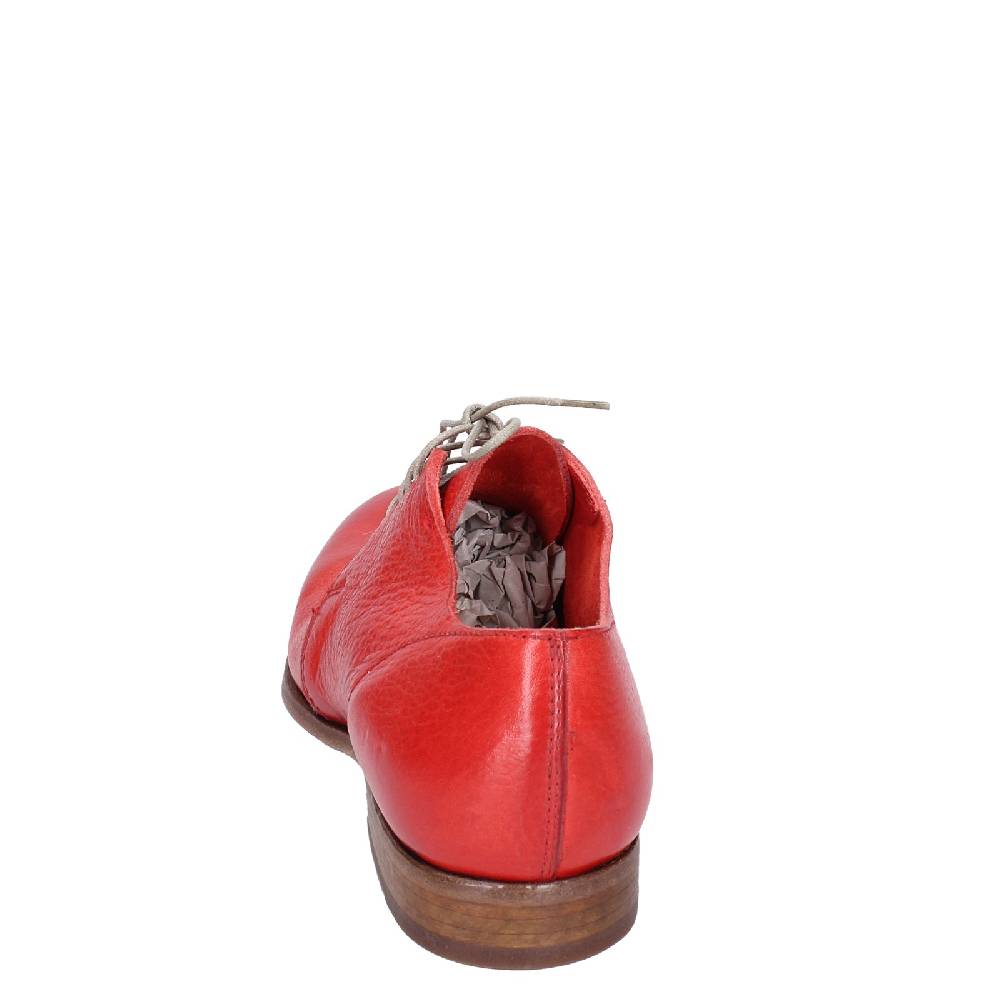 scarpe donna MOMA classiche rosso pelle 39401A VINTAGE EX486 Sottocosto