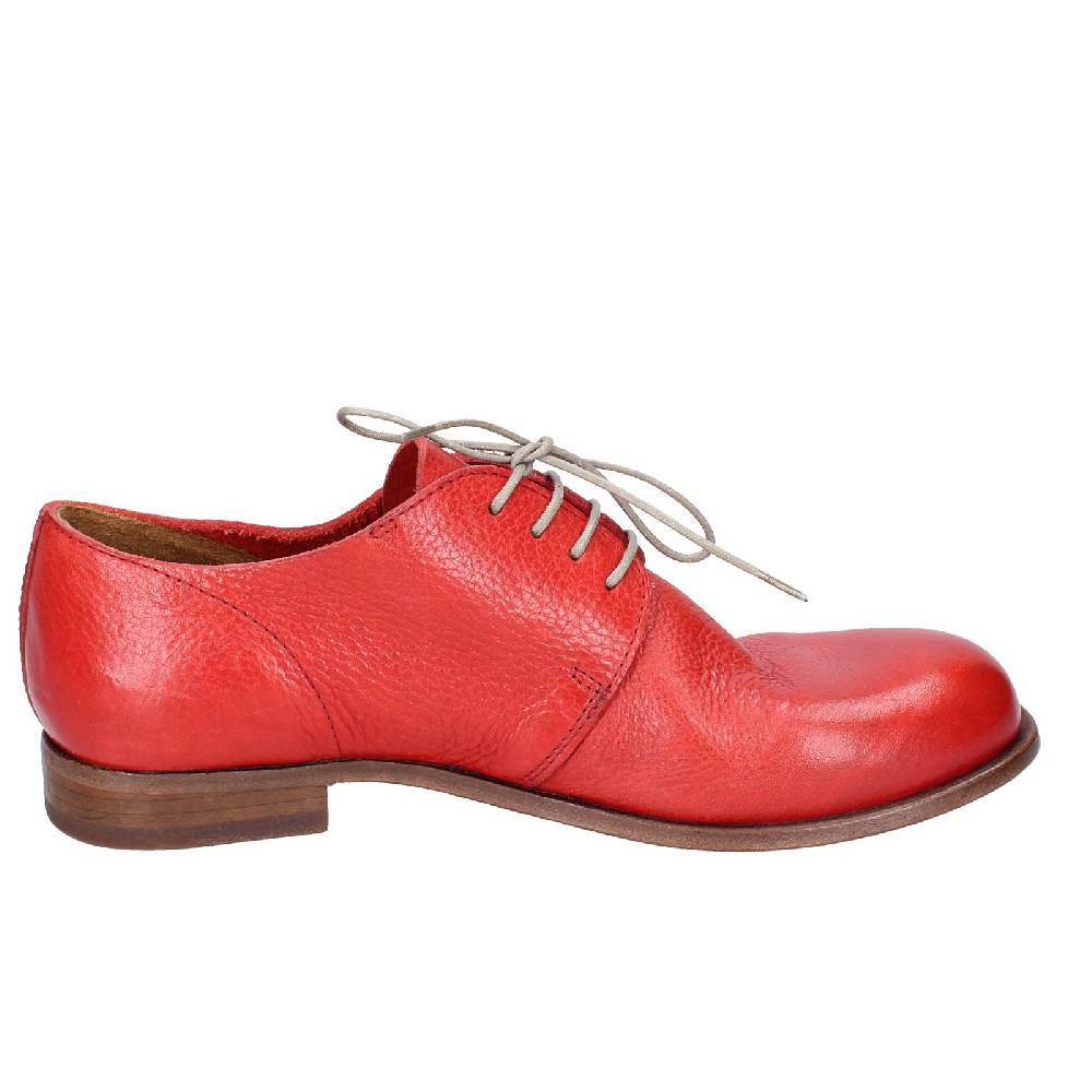 scarpe donna MOMA classiche rosso pelle 39401A VINTAGE EX486 Sottocosto