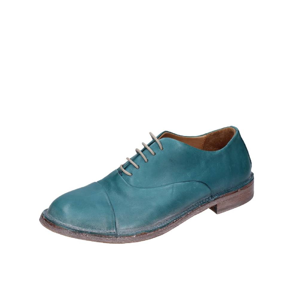 scarpe donna MOMA classiche verde pelle EZ856 Offerta