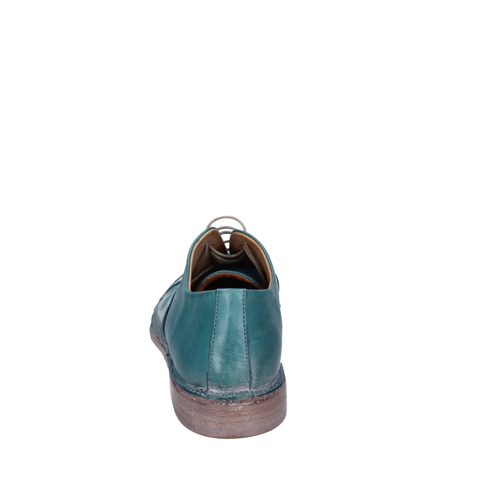 scarpe donna MOMA classiche verde pelle EZ856 Offerta