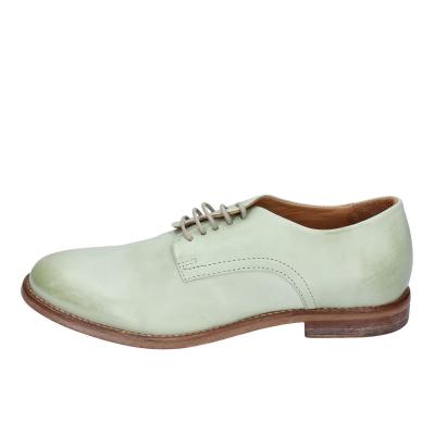 scarpe donna MOMA classiche verde pelle 1AS025-AF BC47 Economico