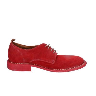 scarpe donna MOMA classiche rosso camoscio 1AS403-MAS BC852 In Vendita