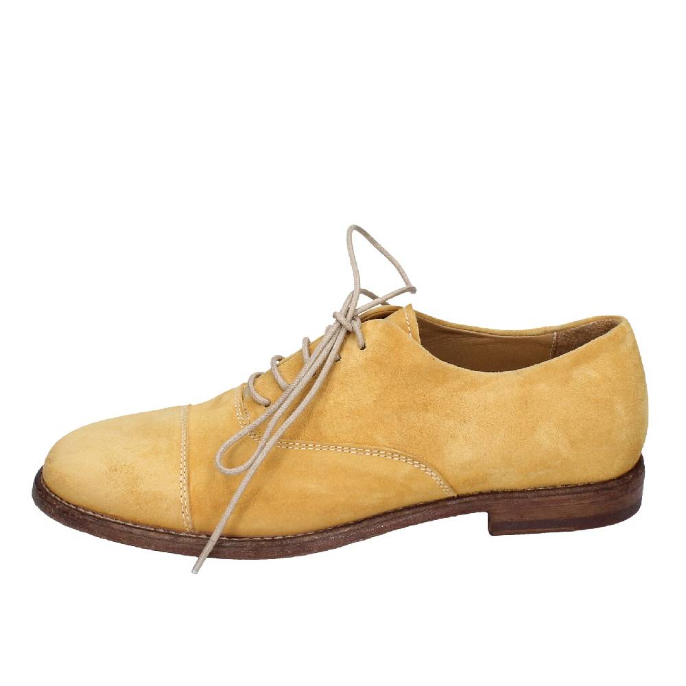 scarpe donna MOMA classiche giallo camoscio VINTAGE EX478 Saldi