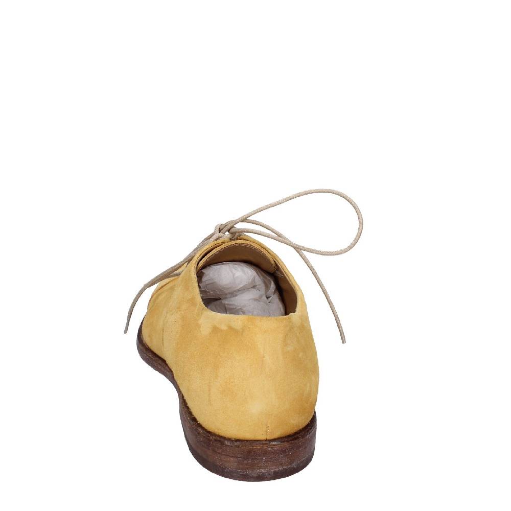 scarpe donna MOMA classiche giallo camoscio VINTAGE EX478 Saldi