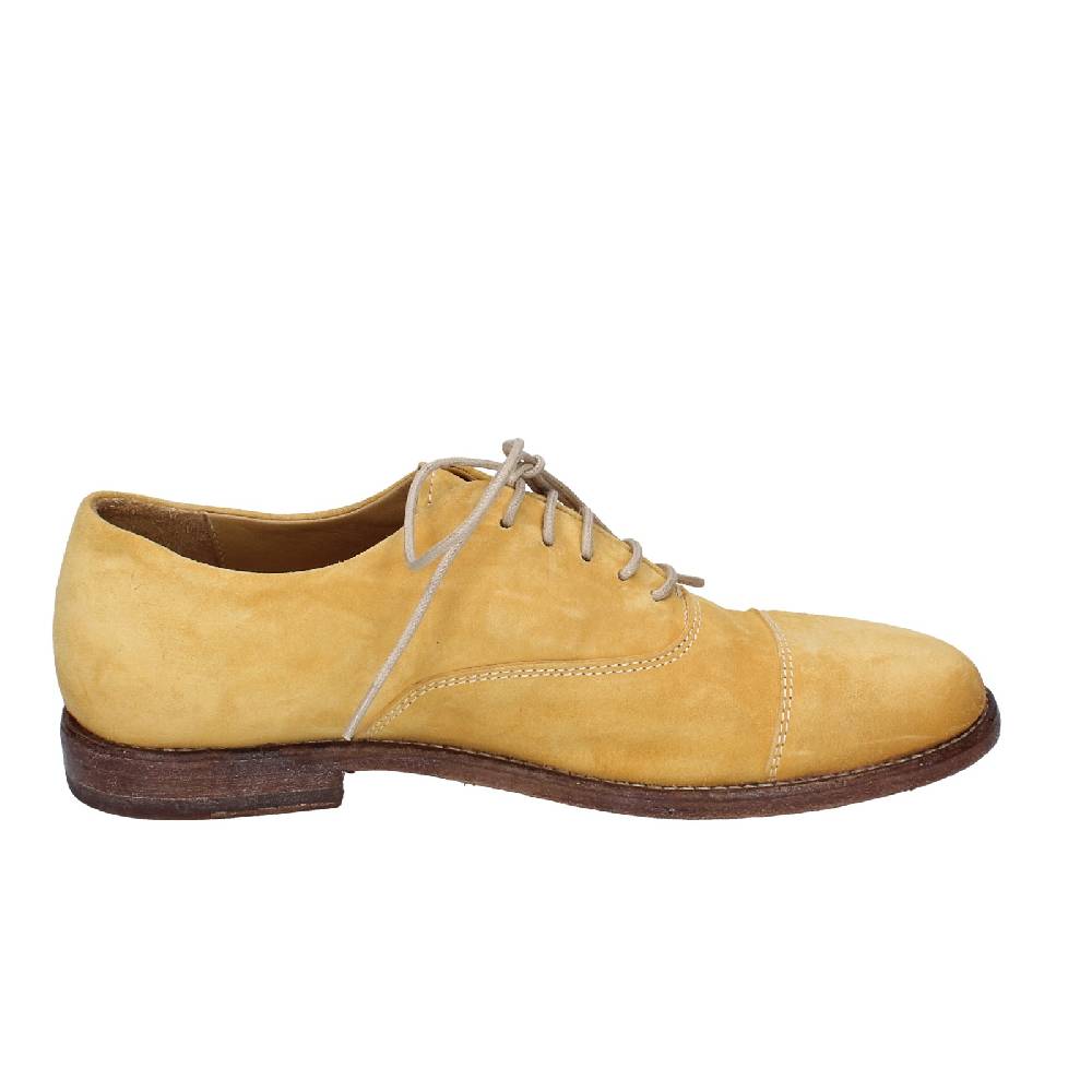 scarpe donna MOMA classiche giallo camoscio VINTAGE EX478 Saldi