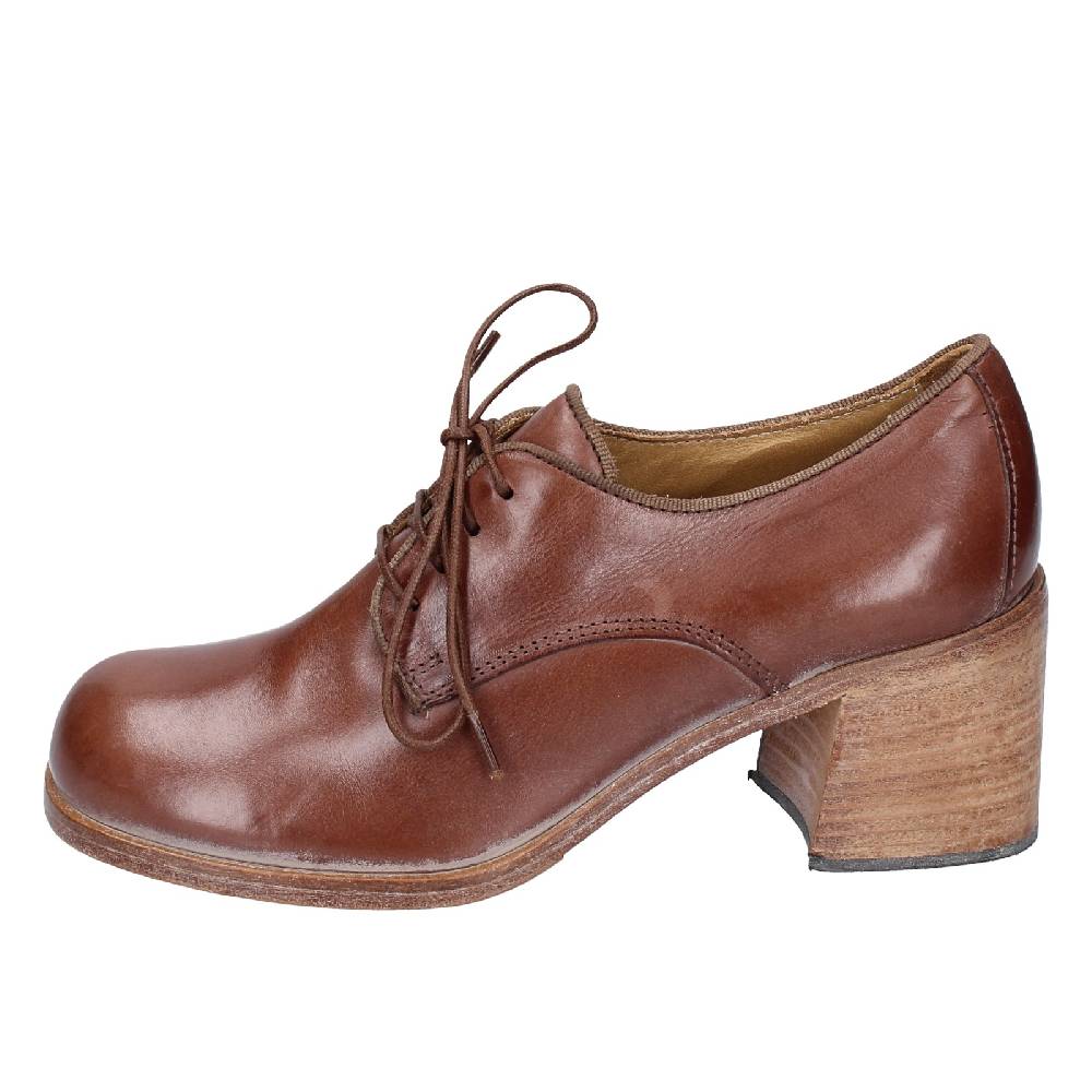 scarpe donna MOMA classiche marrone pelle 47401A VINTAGE EX445 Vendita Economica