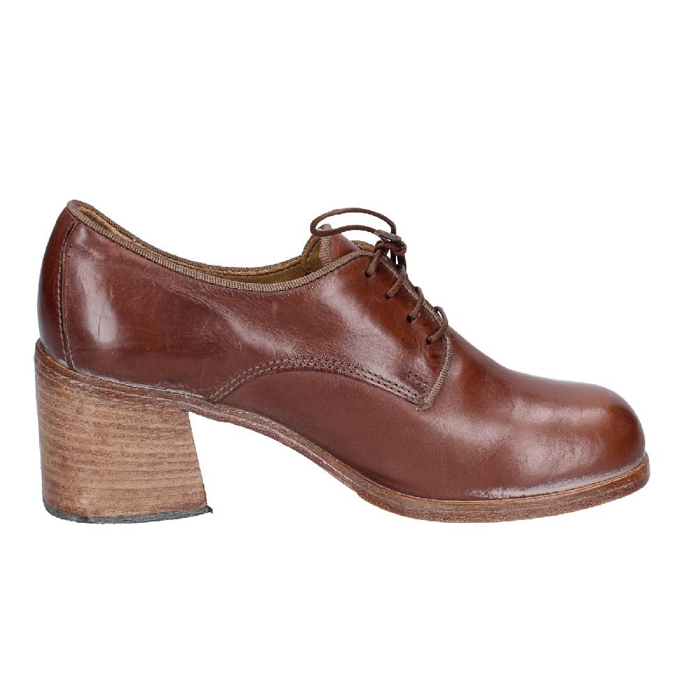 scarpe donna MOMA classiche marrone pelle 47401A VINTAGE EX445 Vendita Economica