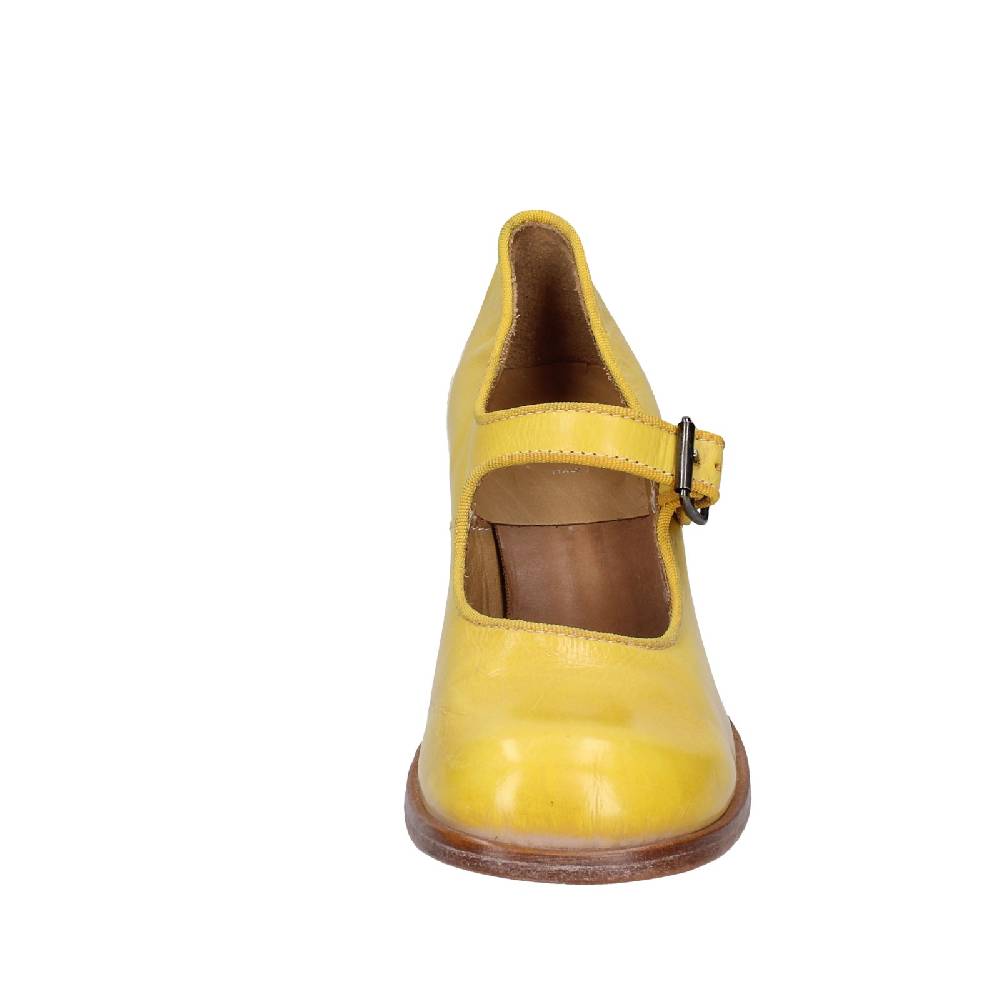 scarpe donna MOMA decollete giallo pelle 47403L VINTAGE EX446 I Più Venduti