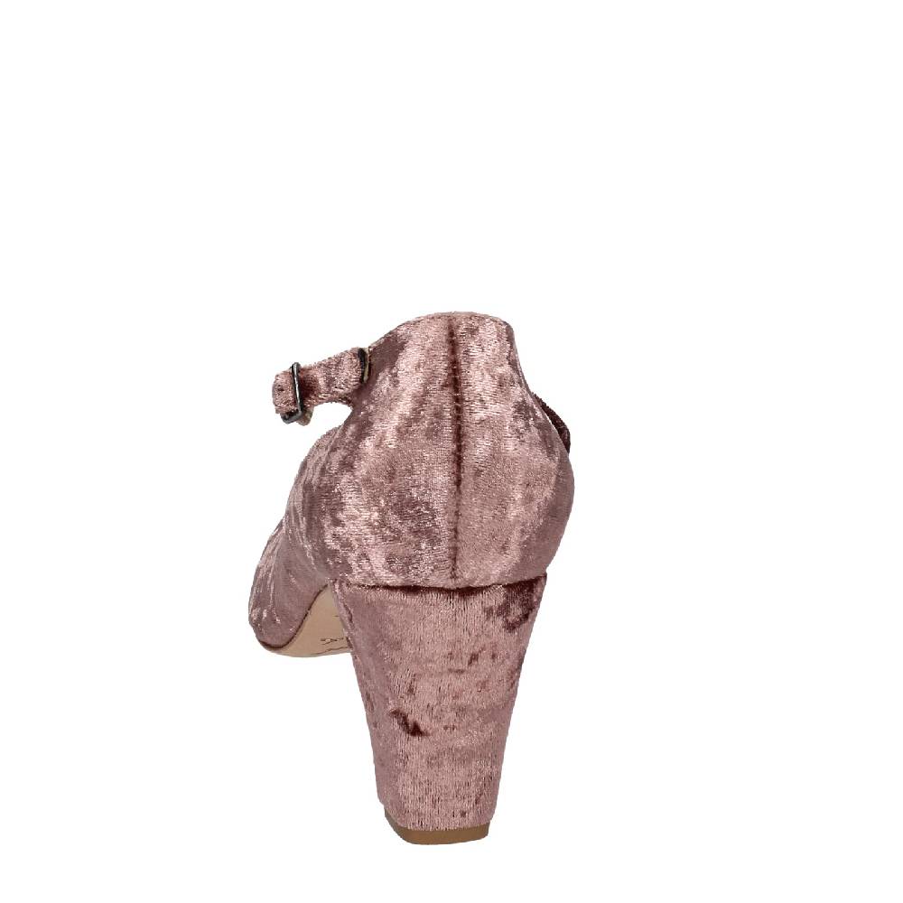 scarpe donna ANNIEL decollete marrone velluto EX279 Qualità
