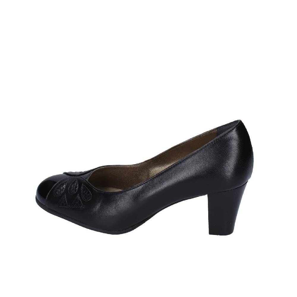 scarpe donna CONFORT decollete nero pelle vernice 1870 EZ333 Acquista Ora