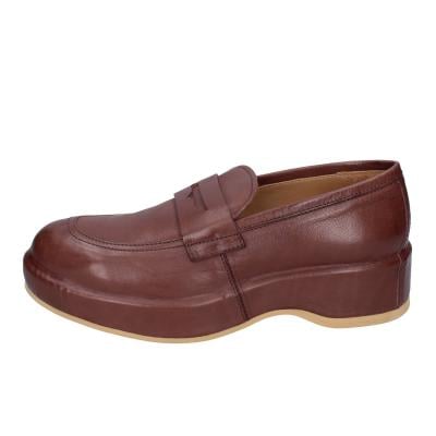 scarpe donna MOMA mocassini marrone pelle 1ESA19-NAC BC44 Fino Al -60%