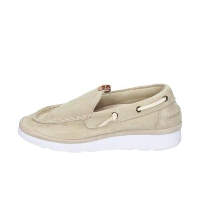 scarpe donna MOMA mocassini verde camoscio 1FS408-YAC3 BC842 Prezzo Ridotto