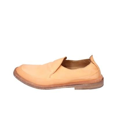 scarpe donna MOMA mocassini arancione pelle 1ES453-SAF BC806 Sottocosto