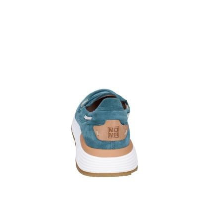 scarpe donna MOMA mocassini verde camoscio 3FS413-CRP11 BC851 Novità