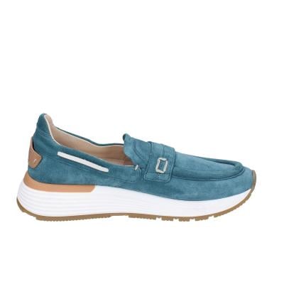 scarpe donna MOMA mocassini verde camoscio 3FS413-CRP11 BC851 Novità