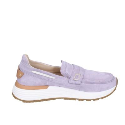 scarpe donna MOMA mocassini viola camoscio 3FS413-CRP12 BC786 Online