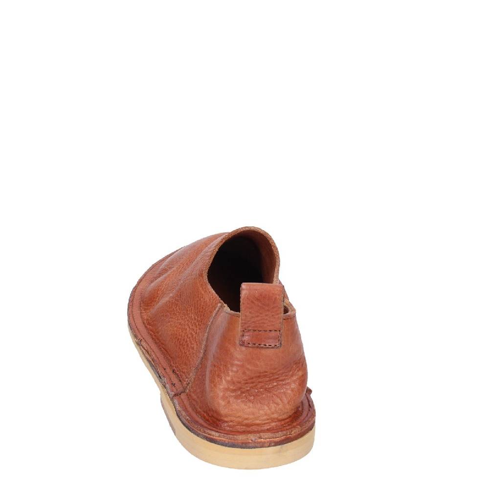 scarpe donna MOMA mocassini marrone pelle VINTAGE SLIP ON EX464 Hotsell