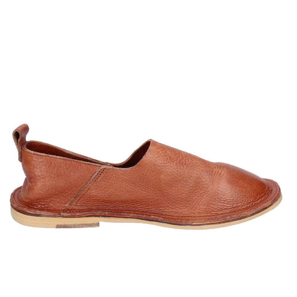 scarpe donna MOMA mocassini marrone pelle VINTAGE SLIP ON EX464 Hotsell