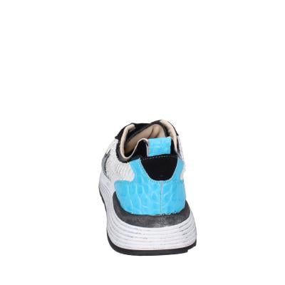 scarpe donna MOMA sneakers bianco pelle nero camoscio 3AS401-CR10 BC853 2025